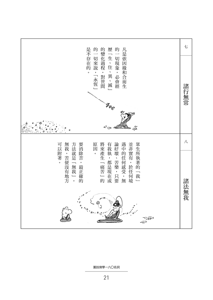 蔡志忠圖說佛學一八〇名詞