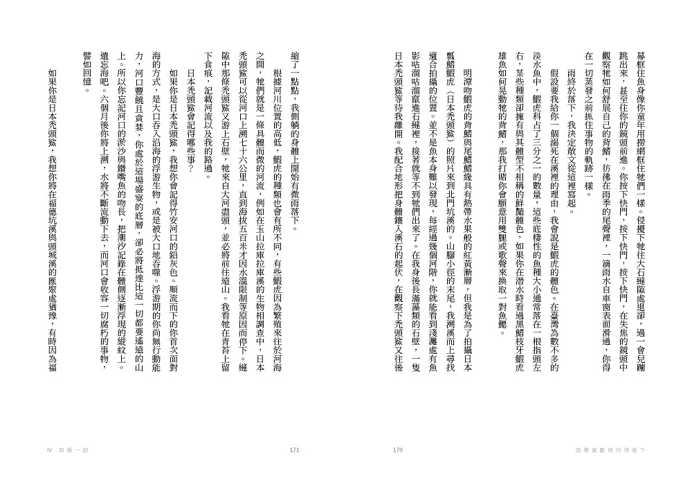 雨像無數條河流落下