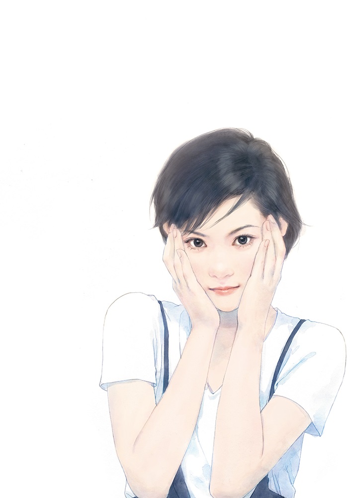 平凡・陳淑芬『天長地久』 風信子--限量美少女畫卡｜平凡X 陳淑芬印刷簽名特別版| 台灣繪本